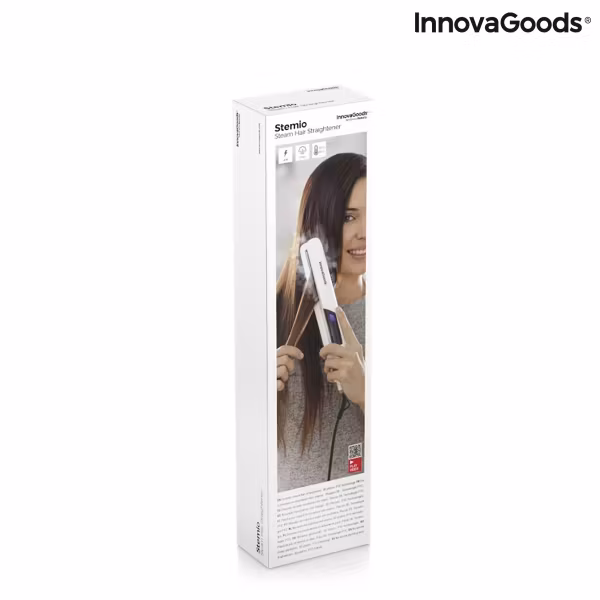 Ceramic Hair Iron with Steam Stemio InnovaGoods 36 W Wellness Beauty,