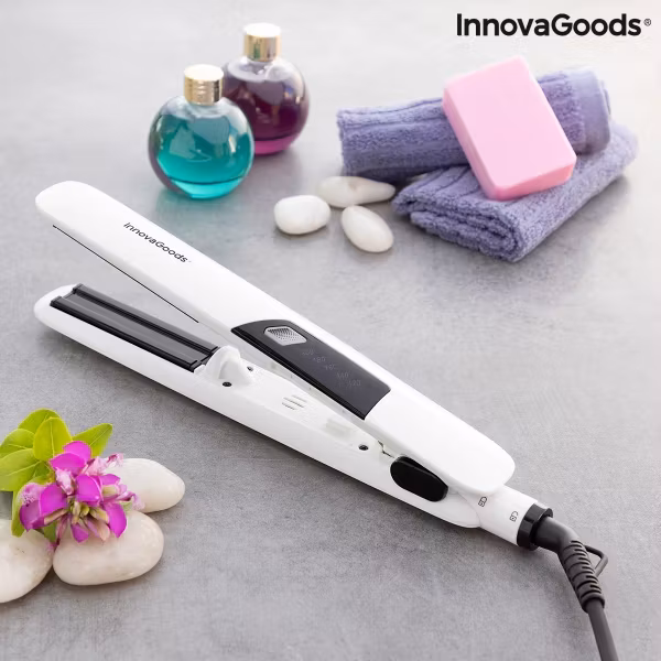 Ceramic Hair Iron with Steam Stemio InnovaGoods 36 W Wellness Beauty,