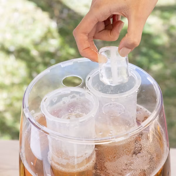 Mini ölfatbehållare Dryckdispenser för fest & familjemöten