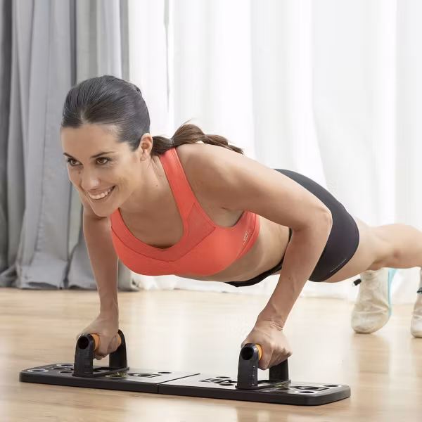 Upphävningsbräda med Motståndsband och Träningsguide Pulsher InnovaGoods Sport Fitness!