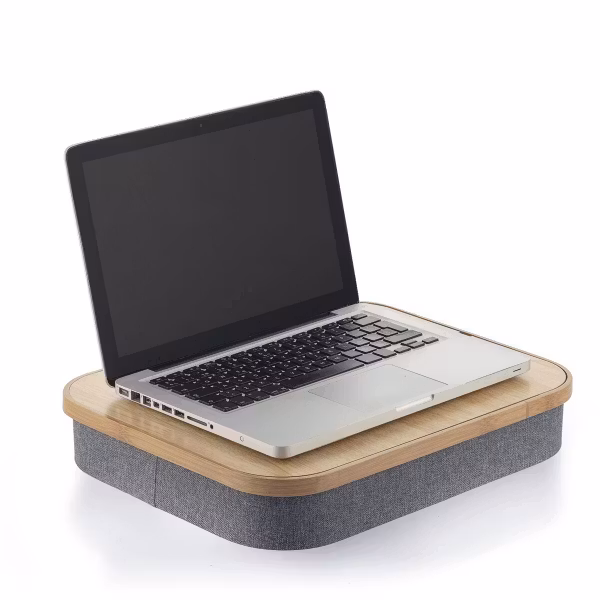Transportabelt skrivbord för bärbara datorer med förvaringsfack Larage InnovaGoods Home Living!