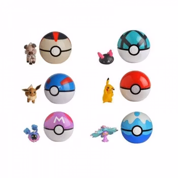 Actionfigurer Pokemon Pokeball Clip'N Go