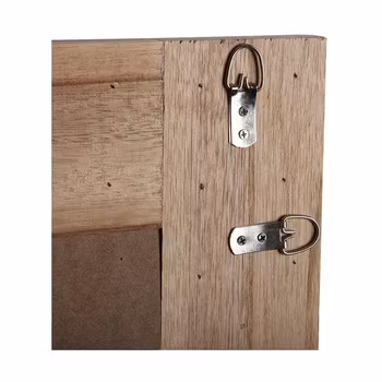 Väggspegel Rattan Paulowniaträ (120 x 50 x 1,8 cm)