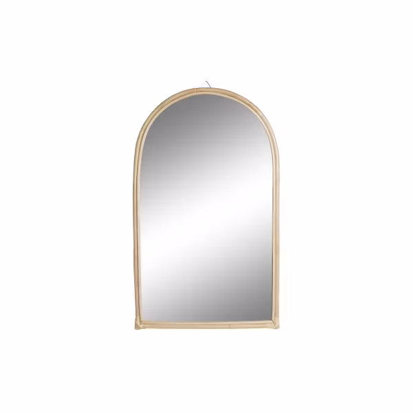 Väggspegel DKD Home Decor Speglar Naturell Bambu (40 x 5 x 70 cm)