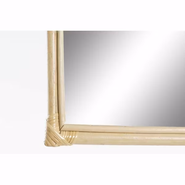 Väggspegel DKD Home Decor Speglar Naturell Bambu (40 x 5 x 70 cm)
