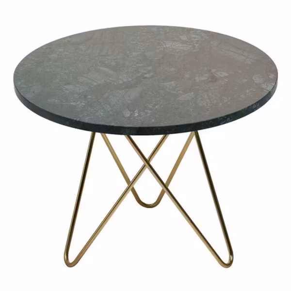 Sidobord (45 x 45 x 35 cm) Marmor