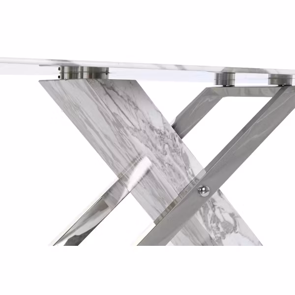 Soffbord DKD Home Decor Glas Stål (120 x 60 x 42 cm)