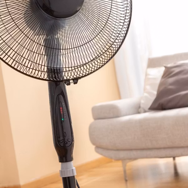 Piedestalfläkt med fjärrkontroll InnovaGoods Airstreem Svart 45 W