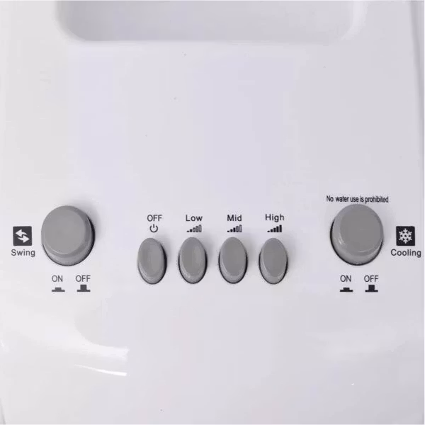 Bärbar luftkonditionering EDM 80 W 3,5 L