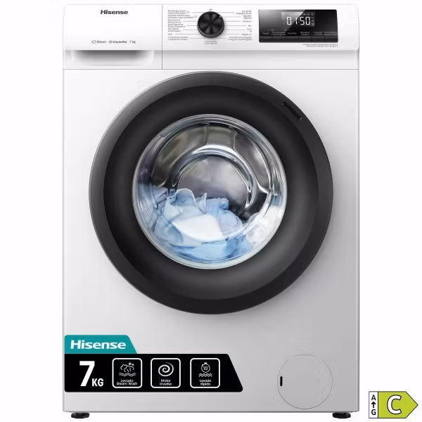 Tvättmaskin Hisense WFQP7012EVM 1200 rpm 7 kg