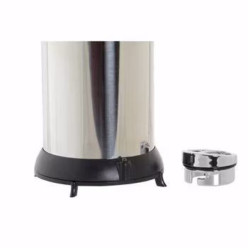 Automatisk tvålpump med sensor DKD Home Decor 8424001815951 250 ml 11,1 x 7,5 x 19 cm Silvrig Svart ABS