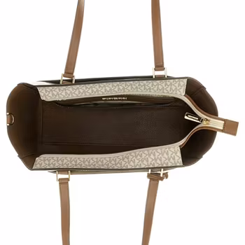 Damväska Michael Kors 35T1G5MT7B-VANILLA Beige (42 x 27 x 16 cm)