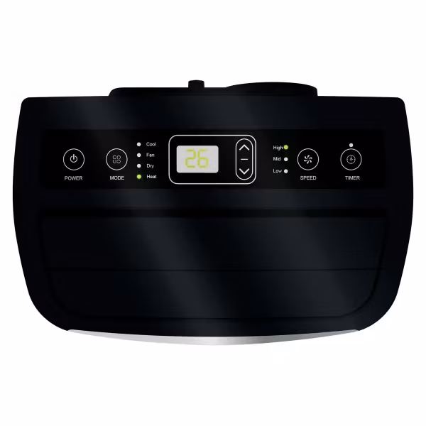 l Bärbar Luftkonditionering Infiniton PAC-BD12 3520 fg/h Svart