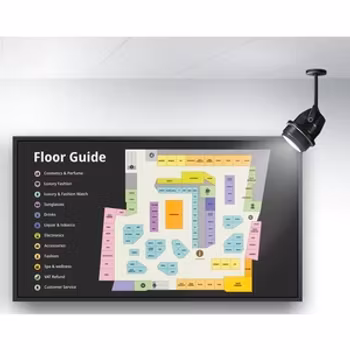 Samsung QM50B 127 cm (50") LCD Digital Signage Display - ARM Cortex A72 1,70 GHz - 3840 x 2160 - 500 cd/m²
