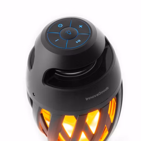 Trådlös högtalare med flameffekt LED Spekkle InnovaGoods