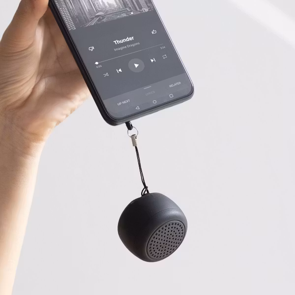 Uppladdningsbar, bärbar och trådlös minihögtalare Miund InnovaGoods Gadget Tech