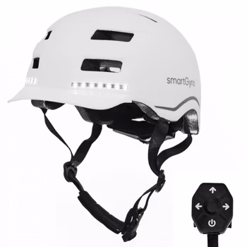 Hjälm för elscooter Smartgyro SMART MAX L Vit