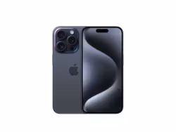 Apple iPhone 15 Pro  - Blå Titanium