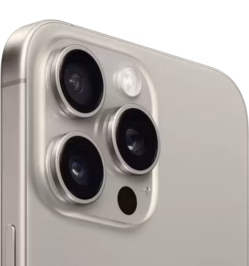 Apple iPhone 15 Pro  - Naturlig Titanium