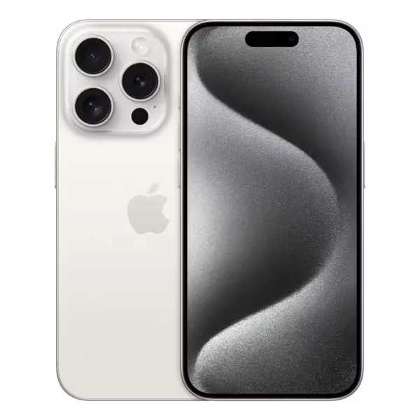 Apple iPhone 15 Pro  - Vit Titanium
