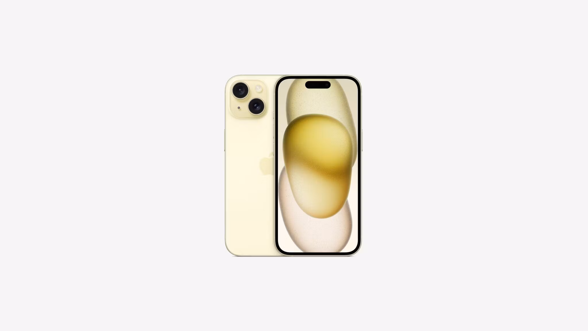 Apple iPhone 15 128/256/512GB - Gul
