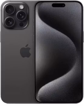 Apple iPhone 15 Pro Max - Svart titan