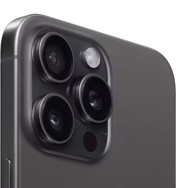 Apple iPhone 15 Pro Max - Svart titan