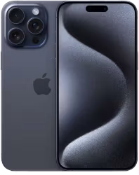 Apple iPhone 15 Pro Max - Blå titan
