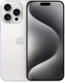 Apple iPhone 15 Pro Max - Vit titan