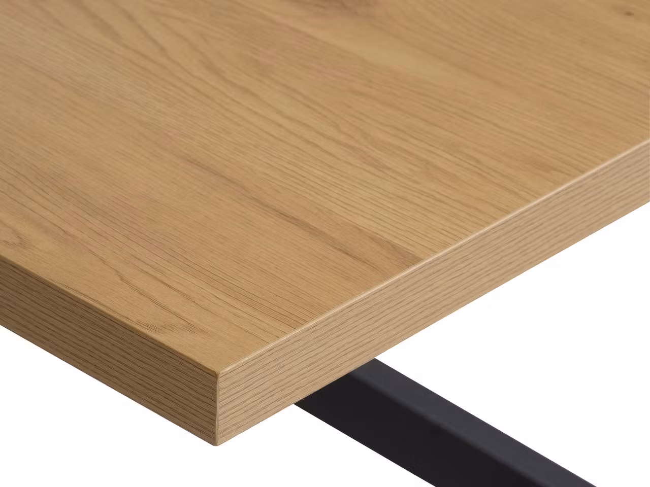 Matbord NORTOFT 95x200 vildekfärgat/svart