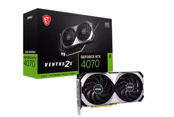 MSI GeForce RTX 4070 VENTUS 2X E1 12GB OC