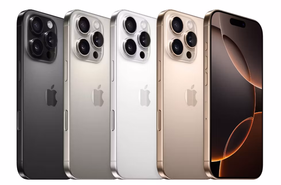 Apple iPhone 16 Pro – Naturlig Titanium: Ren Elegans och Exceptionell Prestanda