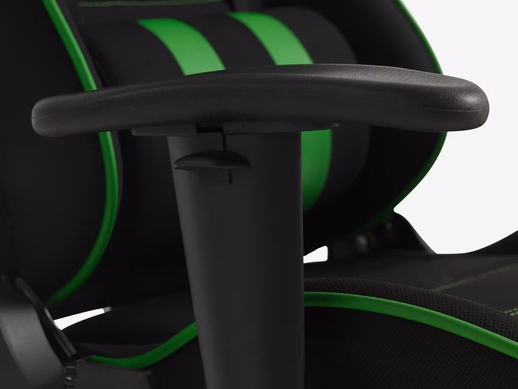 Gamingstol LAMBJERG svart mesh/grön