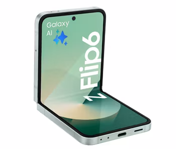 Samsung Galaxy Z Flip6 – Fräsch mintgrön design och banbrytande teknik!
