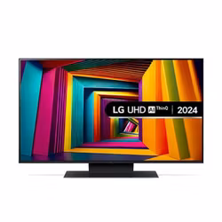LG 43UT91006LA.AEU 43" 4K Ultra HD Smart TV – LED-skärm med Fantastisk Bildkvalitet och Smart Funktionalitet