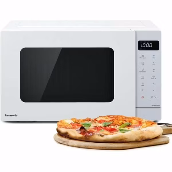 Panasonic NN-K35NWMEPG Vit – Mikrovågsugn med Grill, 900 W, 24 L