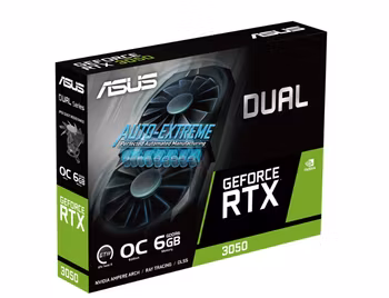 ASUS Dual GeForce RTX 3050 6GB OC