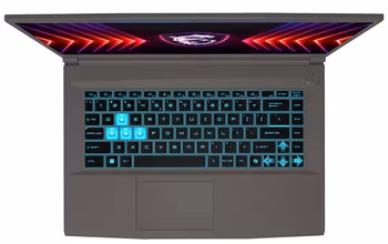 MSI Thin 15 B12UC – 15.6" Gaming Laptop med 144 Hz Skärm, Core i5, GeForce RTX 3050 och 512 GB SSD