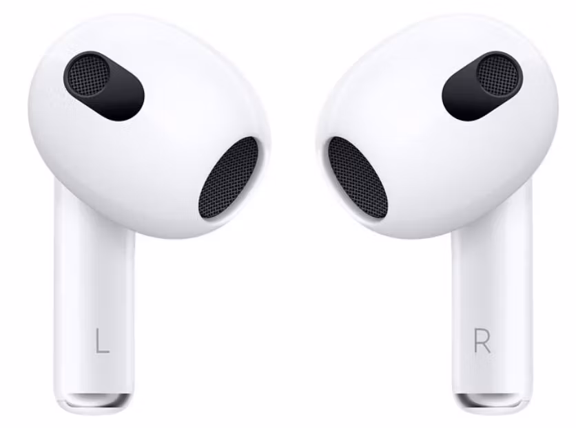 Apple AirPods (3 generationen) – med Lightning charging Case