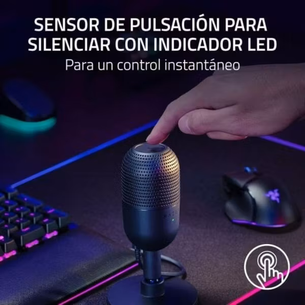 Razer Kondensatormikrofoner – Svart och Vit (RZ.MC.SE.09.RT, RZ19-05050100-R3M1, RZ19-03450300-R3M1) – Perfekt för Streaming och Podcasting