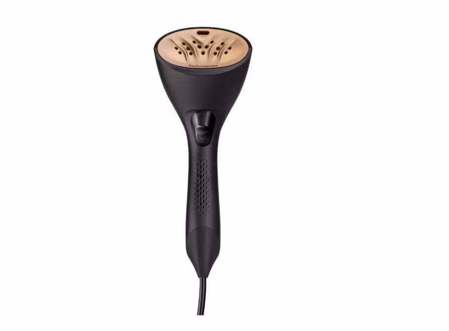 Philips Steam&Go Handhållen Steamer GC362/80 – Effektiv och Smidig Ångstrykare i Svart/Guld