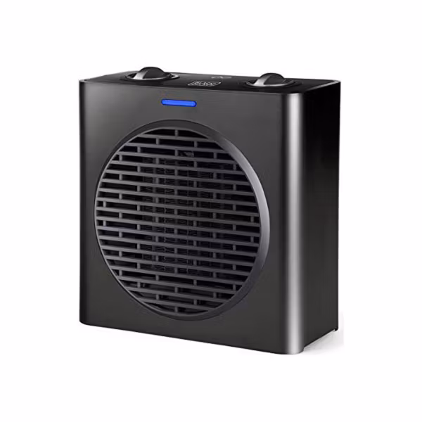 Elektriskt Keramiskt Värmeelement Black & Decker ES9460040B – 2000W / Svart – Effektiv Uppvärmning för Hemmet