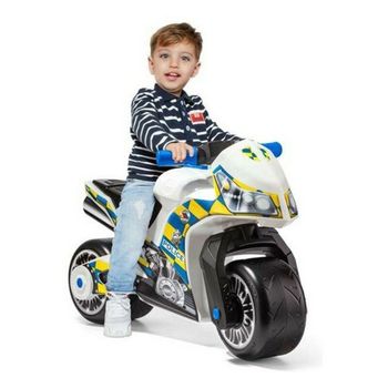 Trehjuling Moltó Motorcykel Polis – 73 cm – För En Spännande Polisutryckning