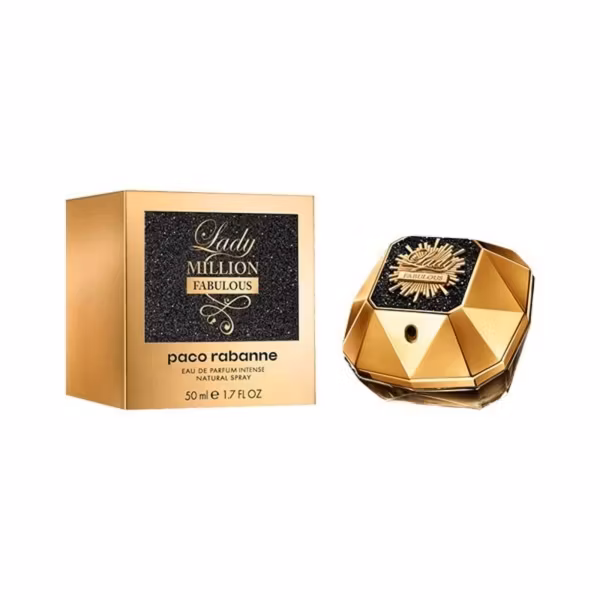 Parfym Damer Paco Rabanne Lady Million Fabulous EDP – 80 ml – Glamour och Intensitet i En Flaska