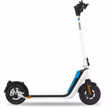 Elscooter Beeper FX55-8/W – Elegant och Kraftfull i Vit Design