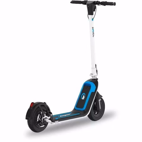 Elscooter Beeper FX55-8/W – Elegant och Kraftfull i Vit Design
