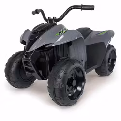Elektrisk Fyrhjuling Injusa Kawasaki Grå – För den lilla äventyraren!
