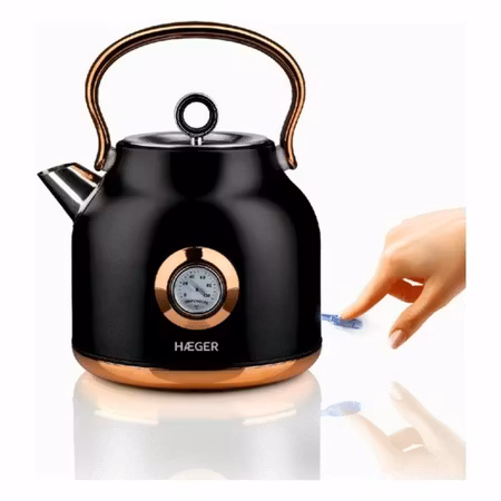 Elektrisk Vattenkokare & Tekanna Haeger EK-22B.024A – Stilren Design med Hög Prestanda