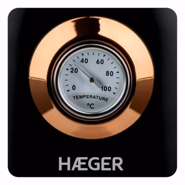 Elektrisk Vattenkokare & Tekanna Haeger EK-22B.024A – Stilren Design med Hög Prestanda