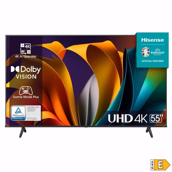 Smart TV Hisense 55A6N – 55" 4K Ultra HD LED HDR för En Uppslukande Visuell Upplevelse